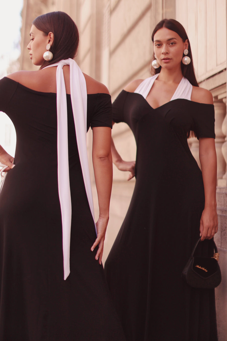 Bustier Halter Dress
