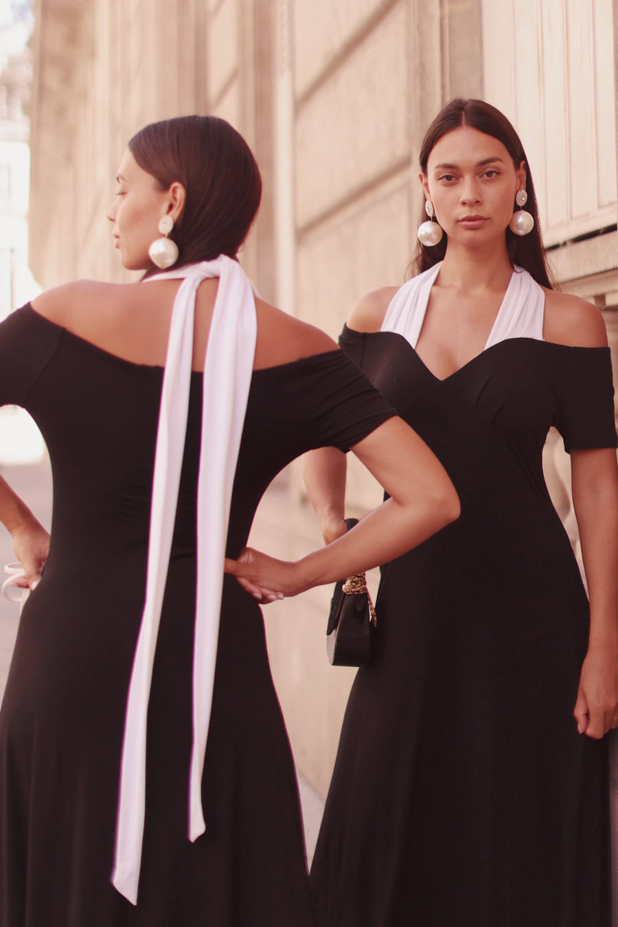 Bustier Halter Dress