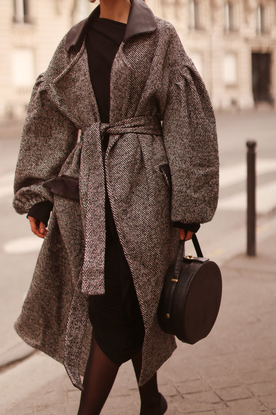 Grey Cascade Coat