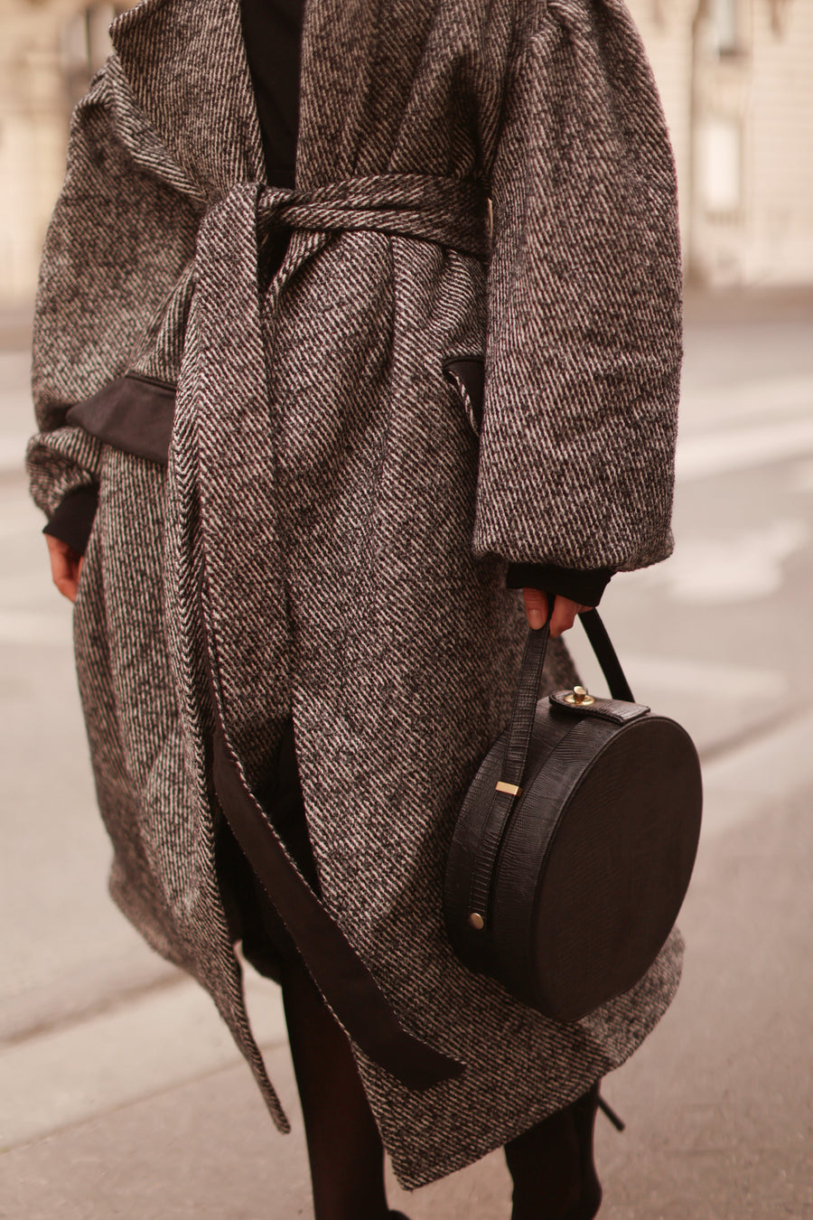 Grey Cascade Coat