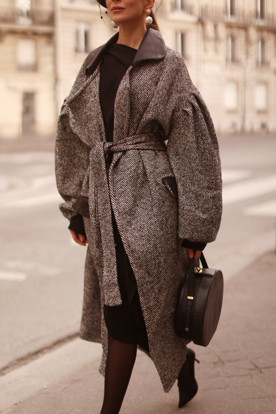 Grey Cascade Coat