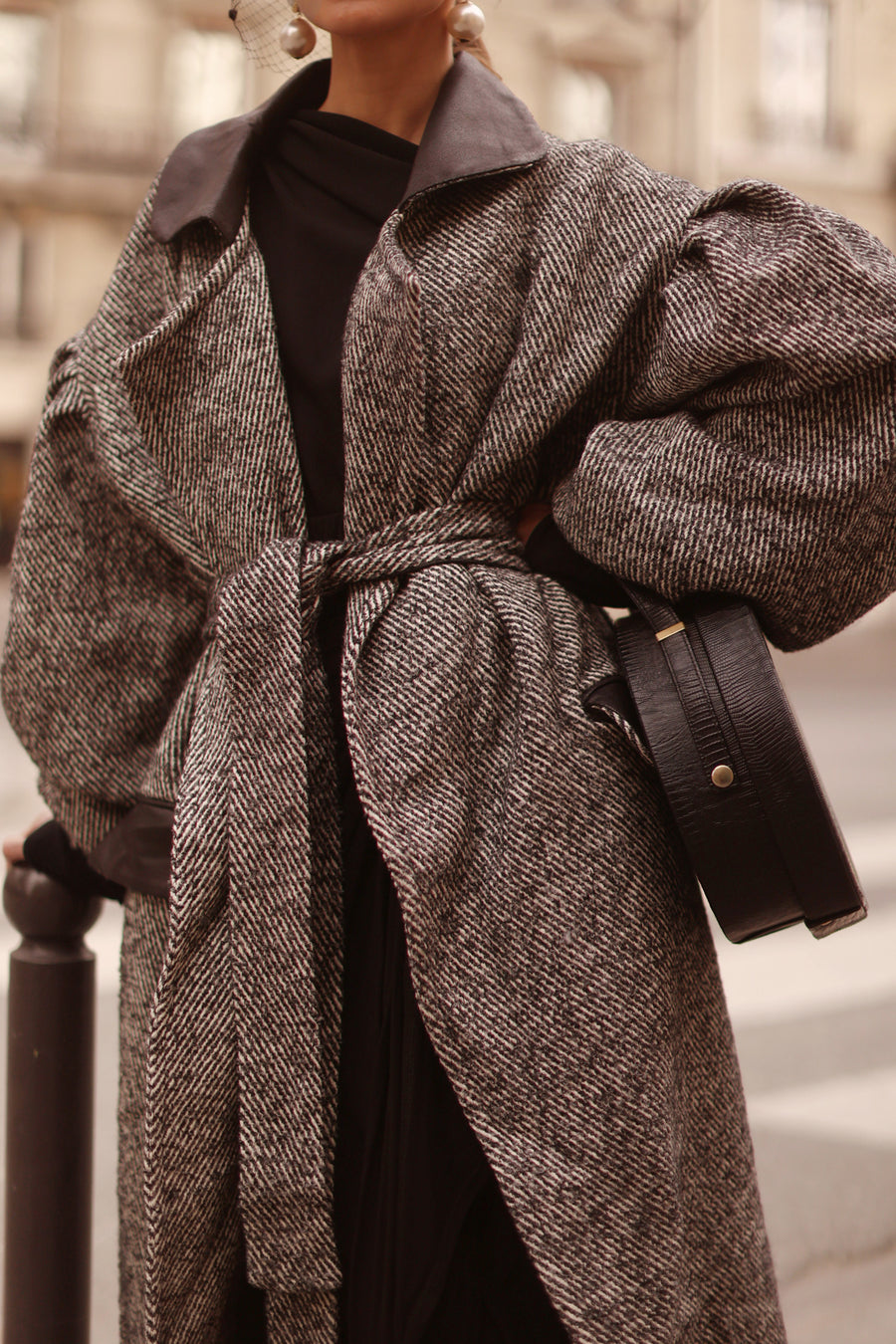 Grey Cascade Coat