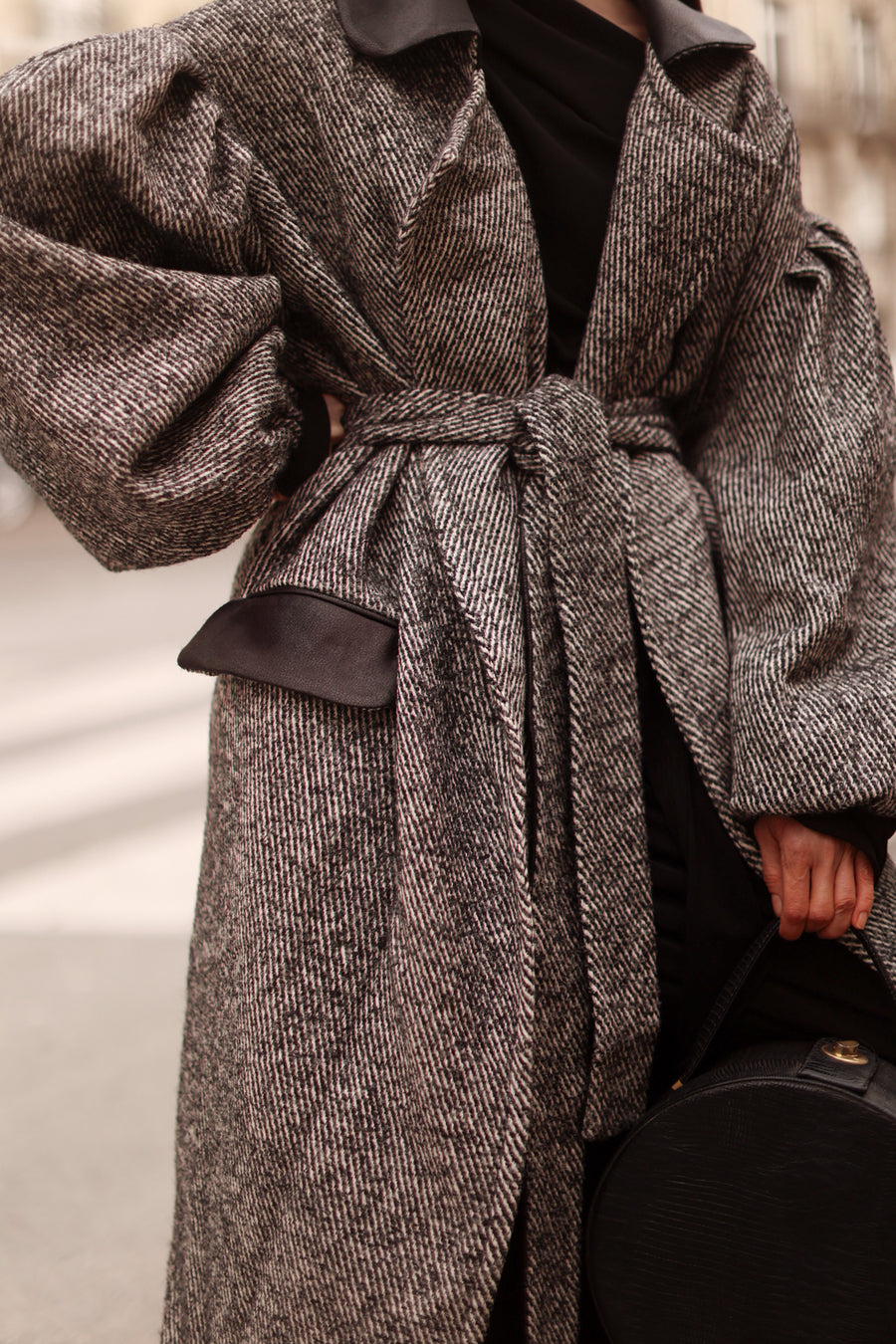 Grey Cascade Coat