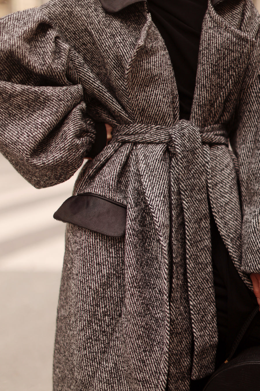 Grey Cascade Coat