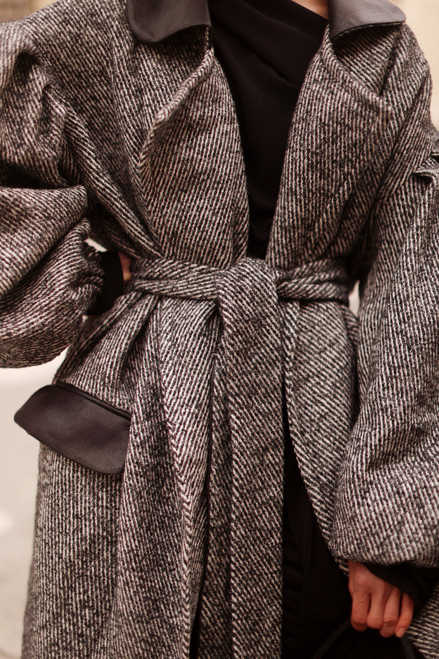 Grey Cascade Coat