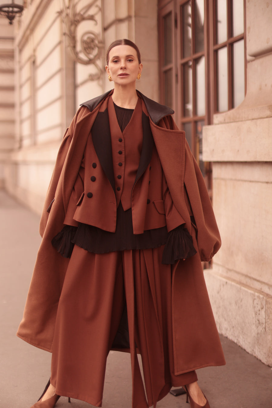 Black & Brown Blazer