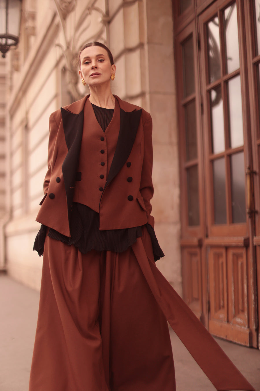 Black & Brown Blazer