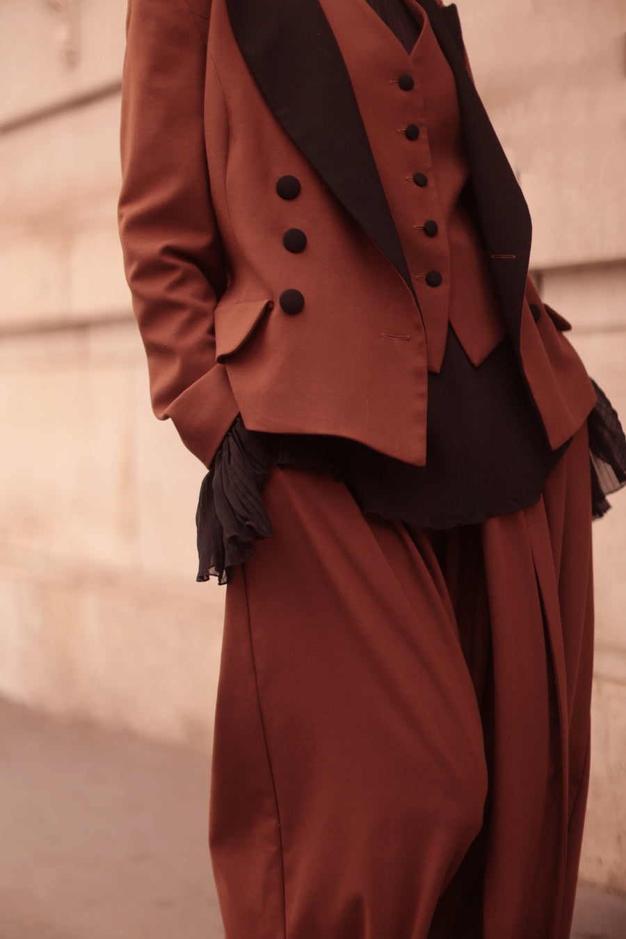 Black & Brown Blazer