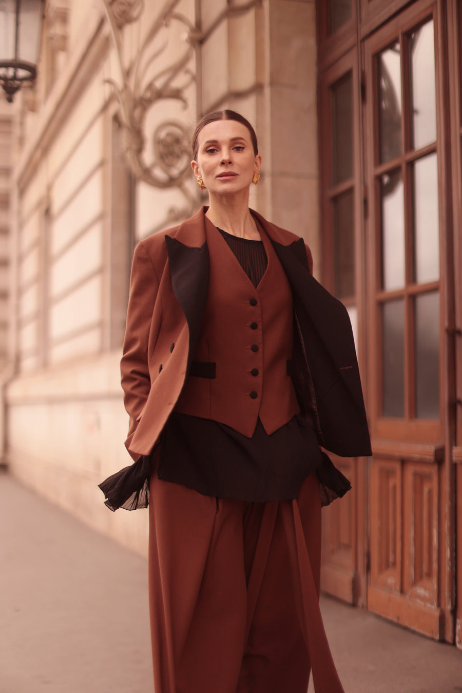 Black & Brown Blazer