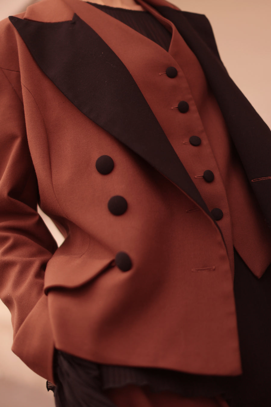 Black & Brown Blazer