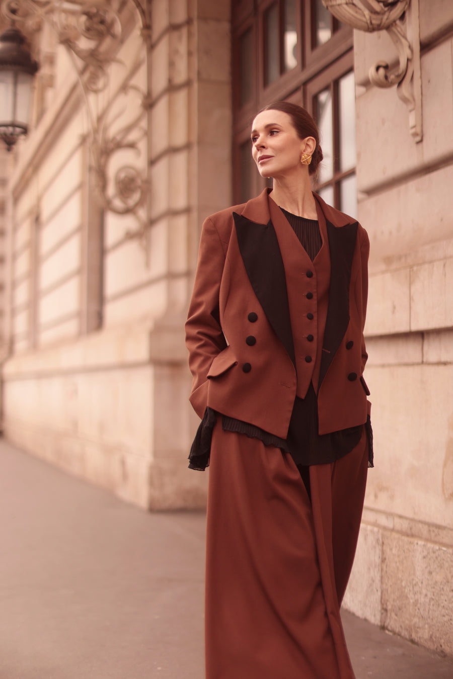 Black & Brown Blazer