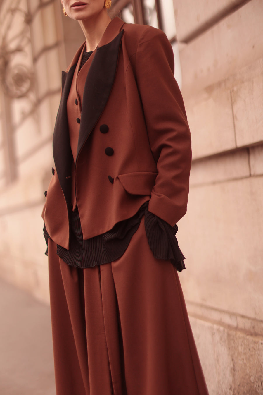 Black & Brown Blazer