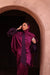  Purple Nesma Draped Set 
