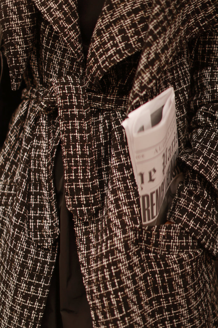 75007 Tweed French Trench