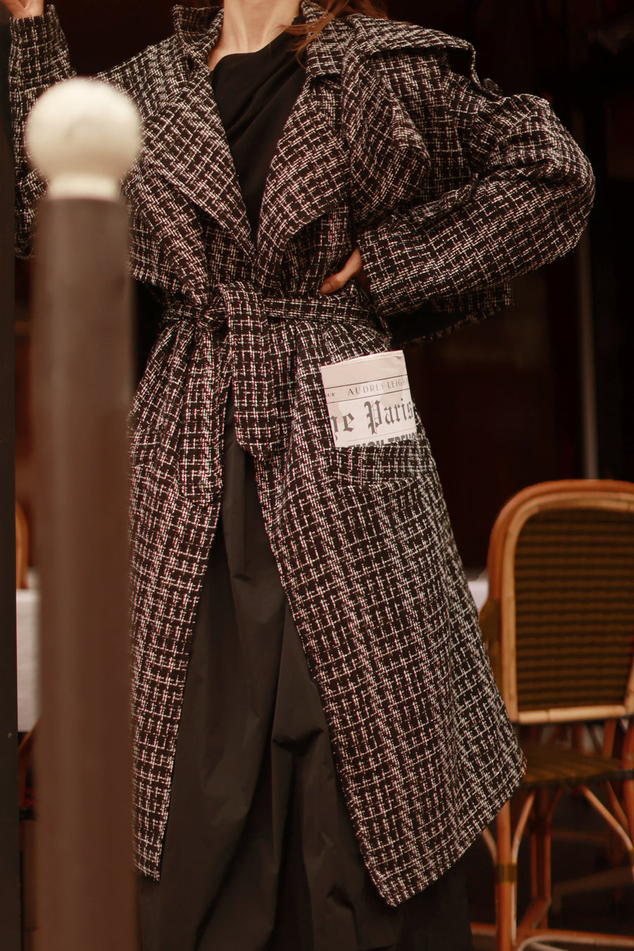 75007 Tweed French Trench