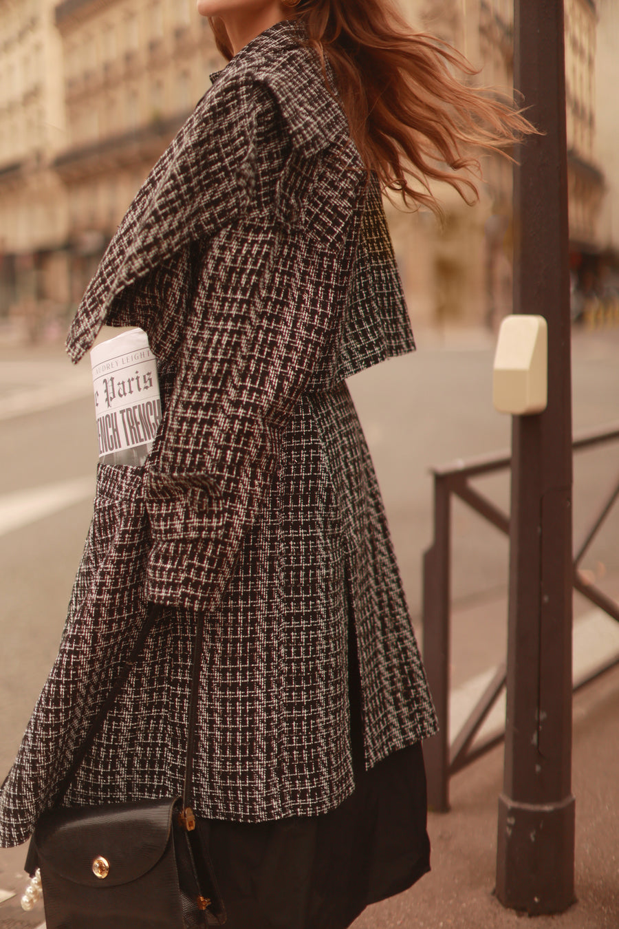 75007 Tweed French Trench