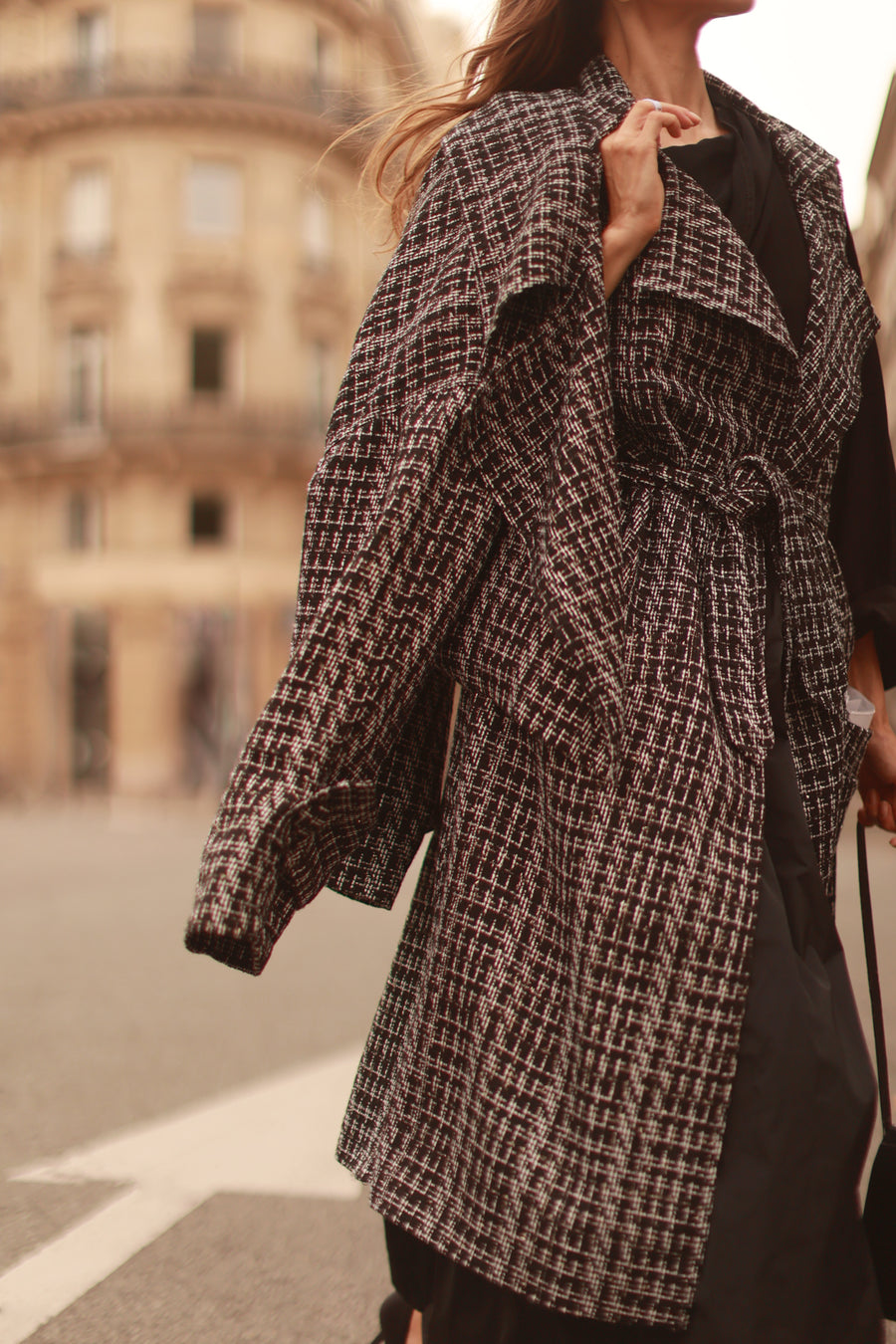 75007 Tweed French Trench