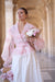  Cherry Blossom Blazer Blouse 