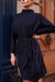 Classic Navy Wrap Dress