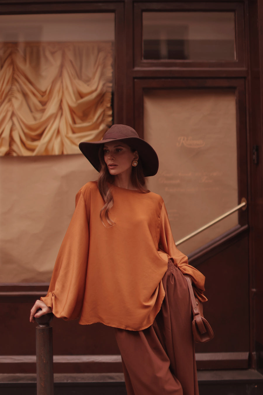 Camel Valois Blouse