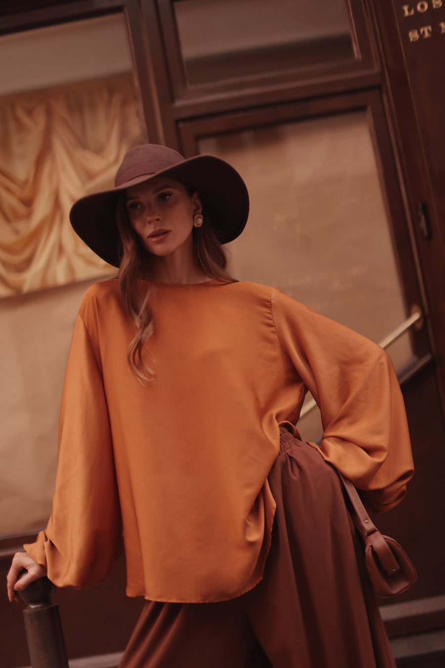 Camel Valois Blouse