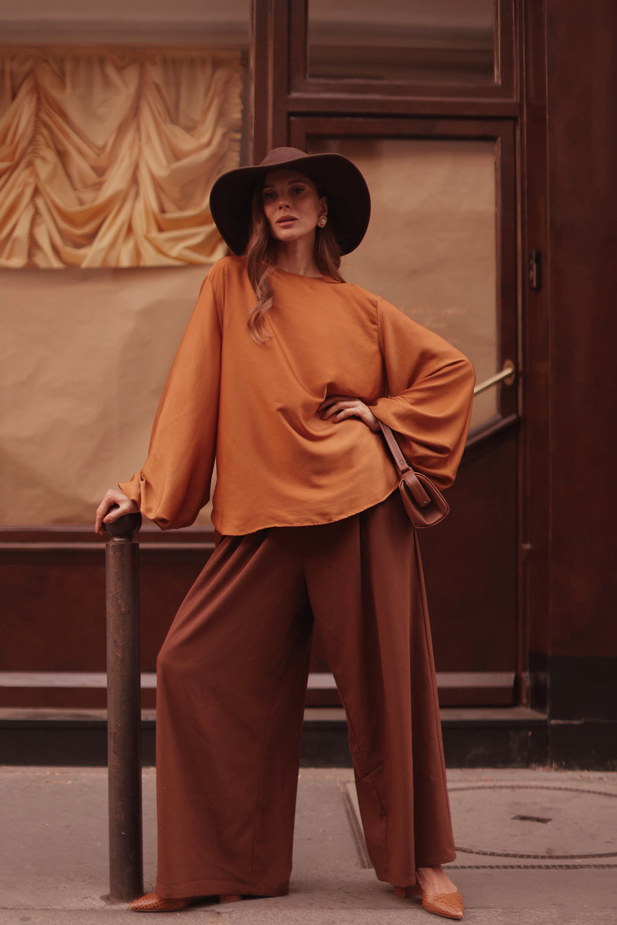 Camel Valois Blouse