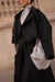  Black Cotton French Trench 