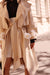  Cream Cotton French Trench 