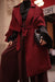 Burgundy French Trench