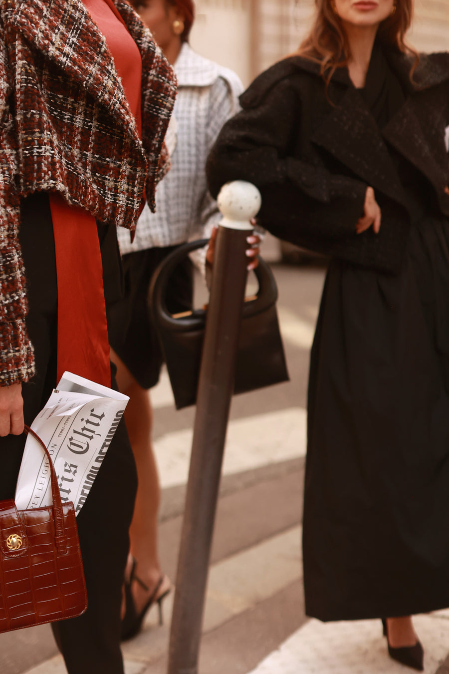 Boxy Autumn Tweed Jacket