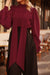 Bordeaux Baroque Blouse