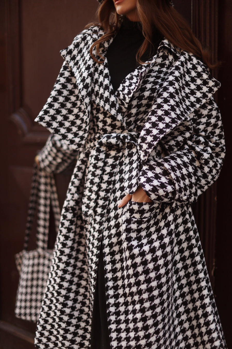 75008 Tweed French Trench