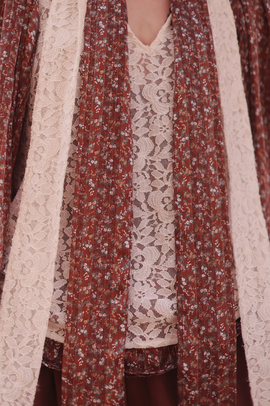 Marquise White Lace Blouse