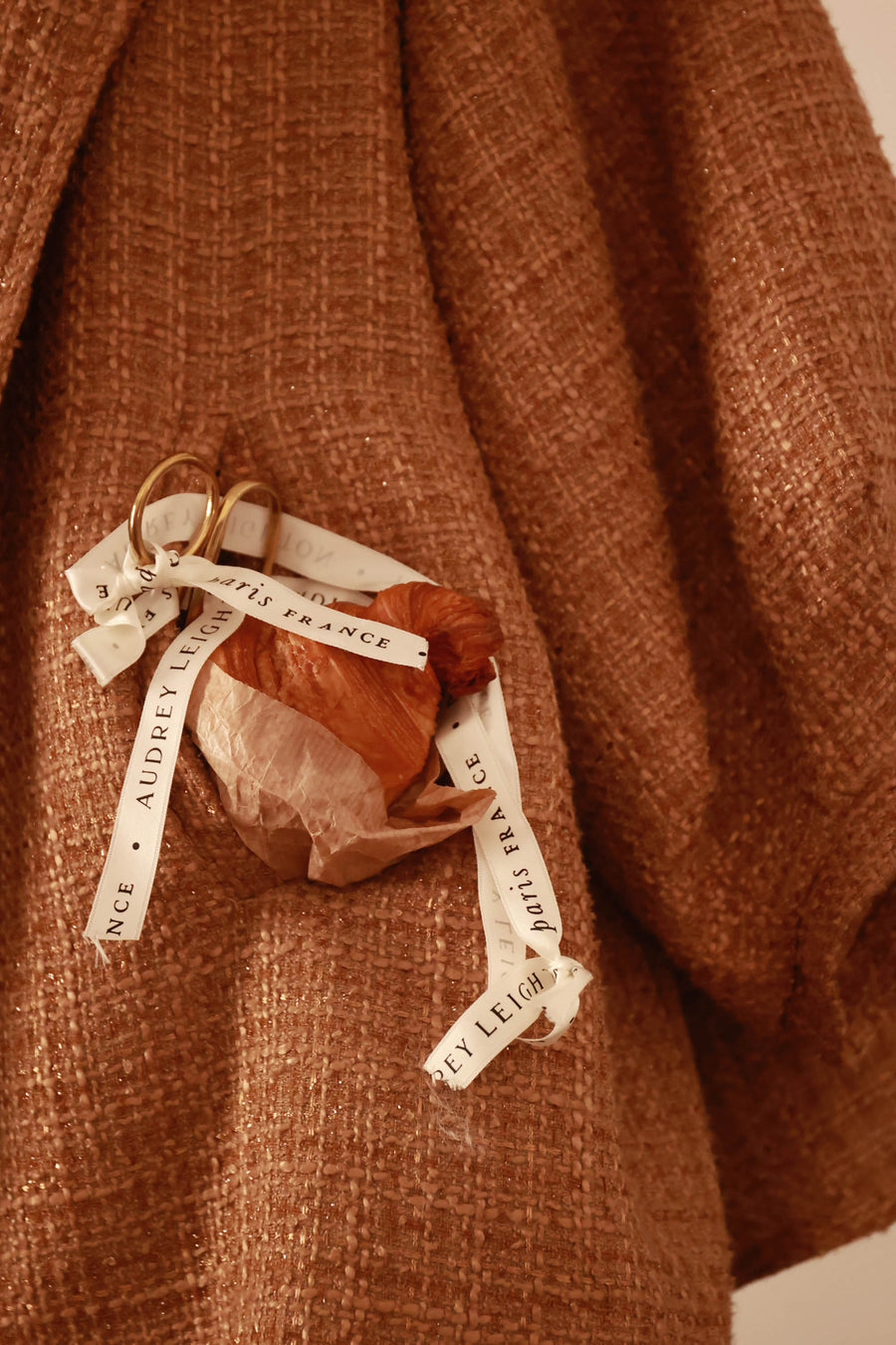 Camel Tweed Swing Coat