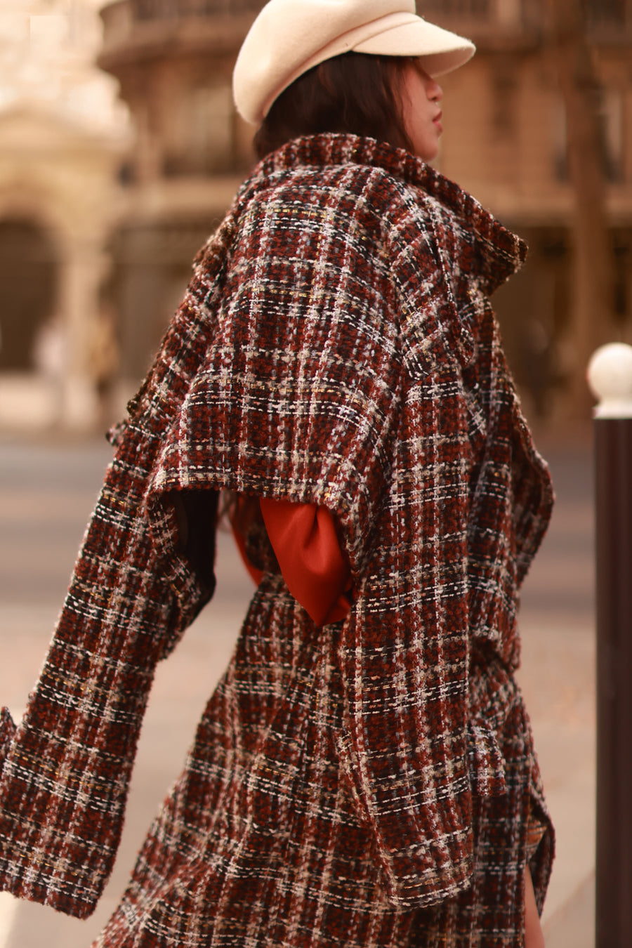 Autumn Tweed French Trench