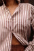 Ungaro Brown Stripe Shirt