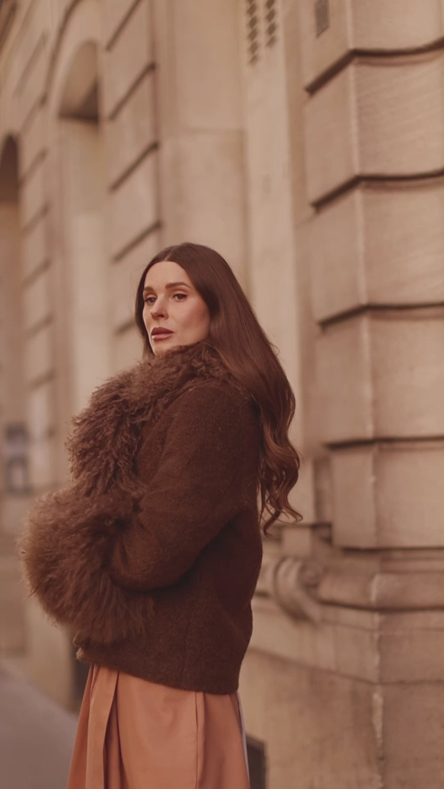 Chambord Brown Coat