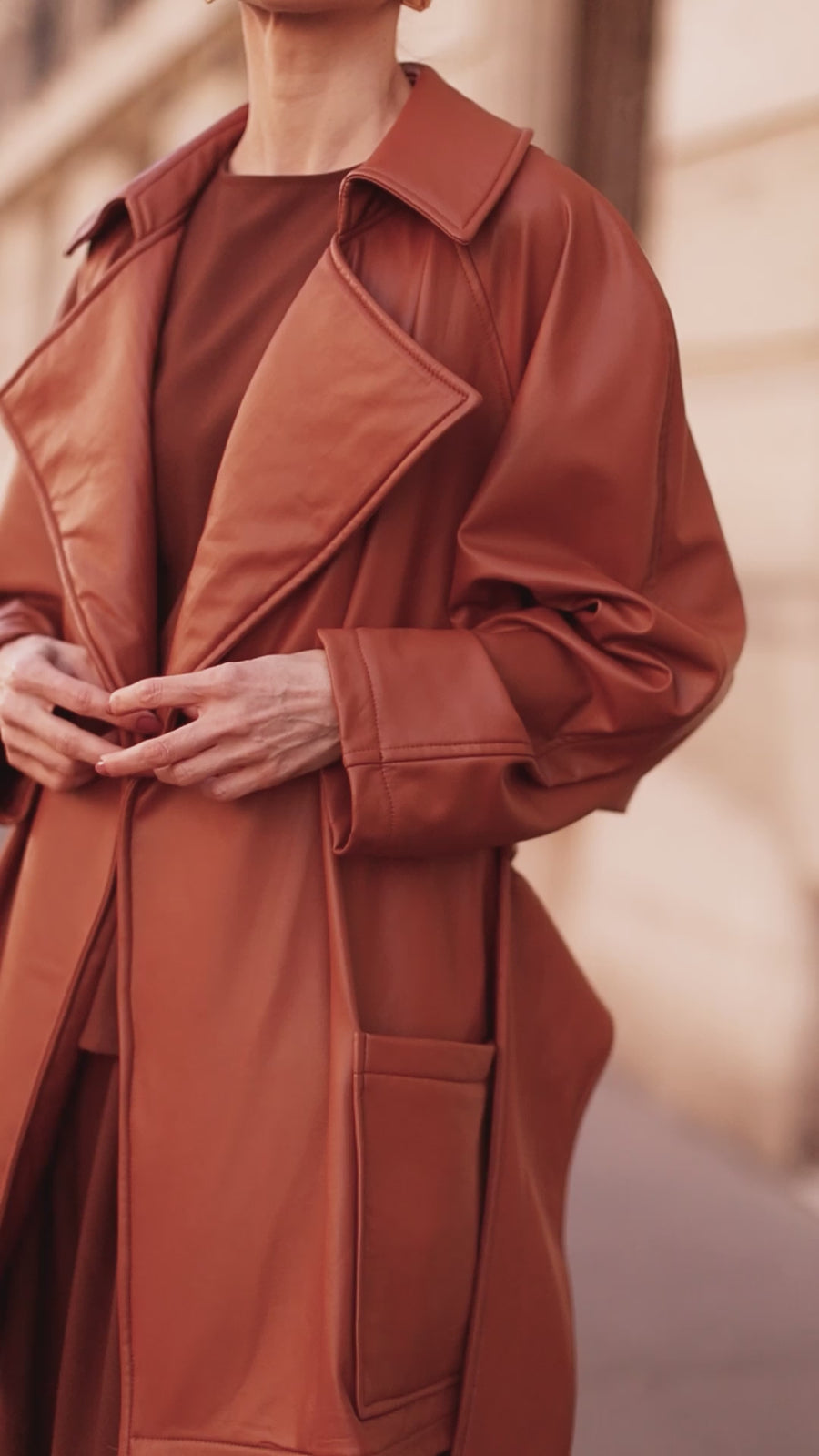 Camel Wrap Jacket
