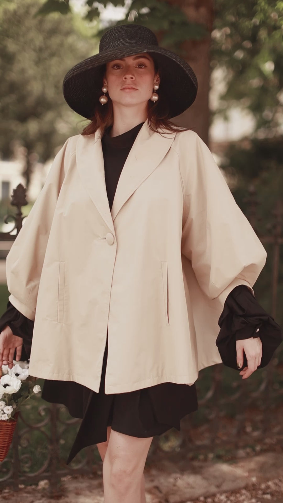 Cotton Swing Coat