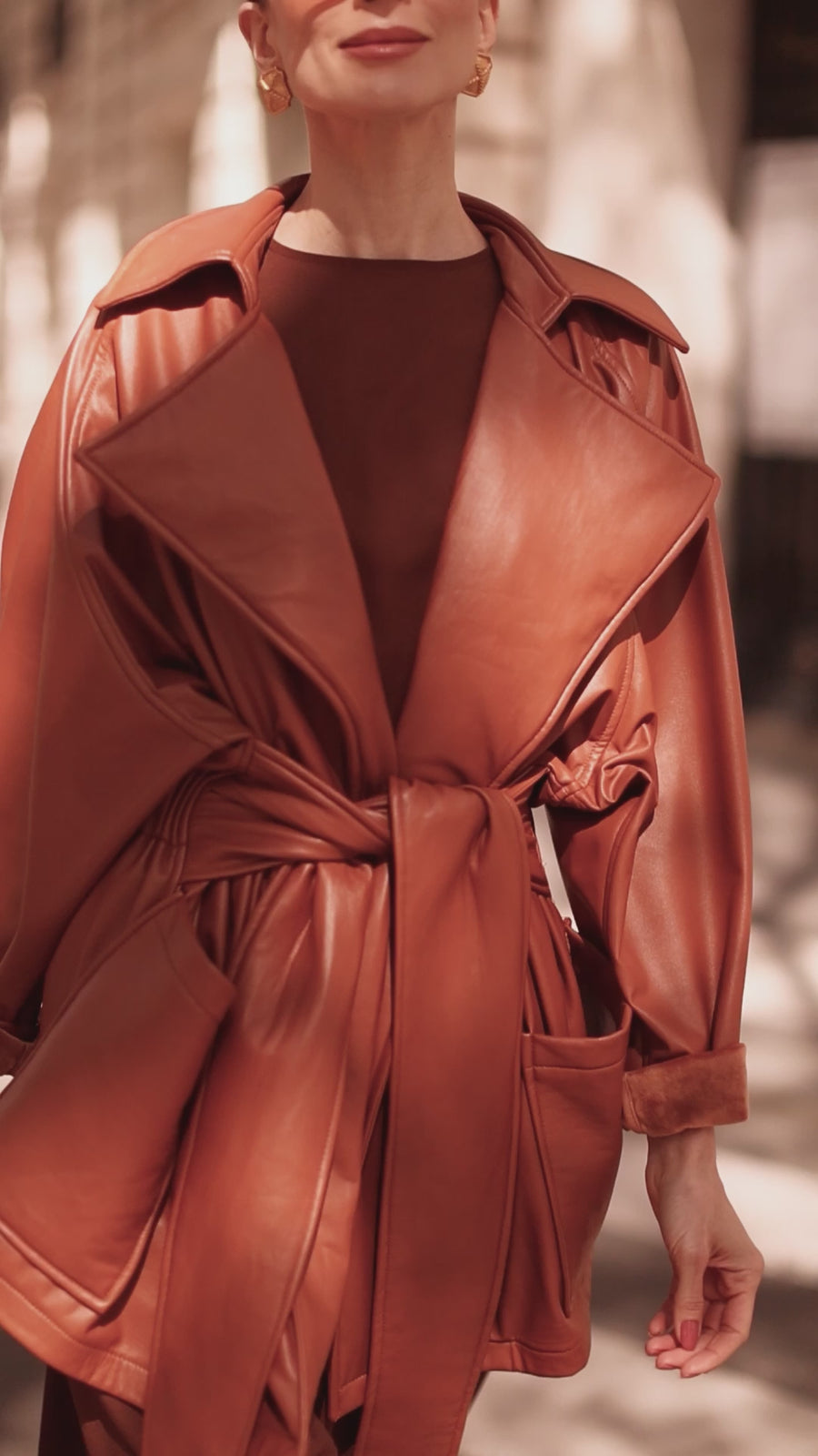 Camel Wrap Jacket