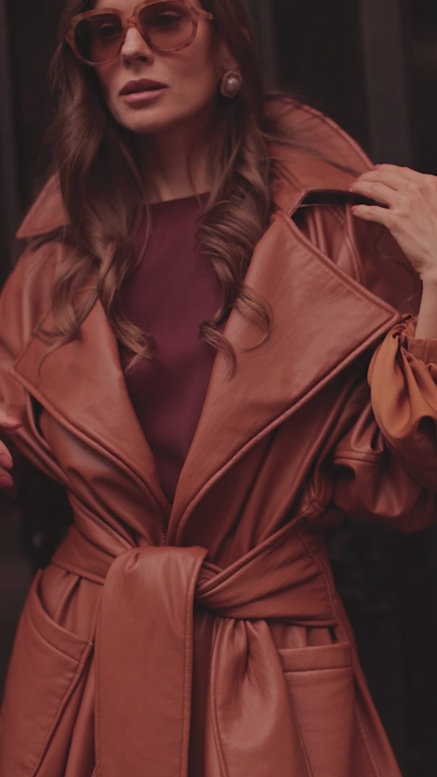 Camel Wrap Jacket