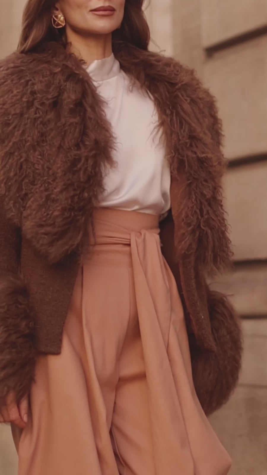 Chambord Brown Coat