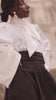 White Baroque Blouse