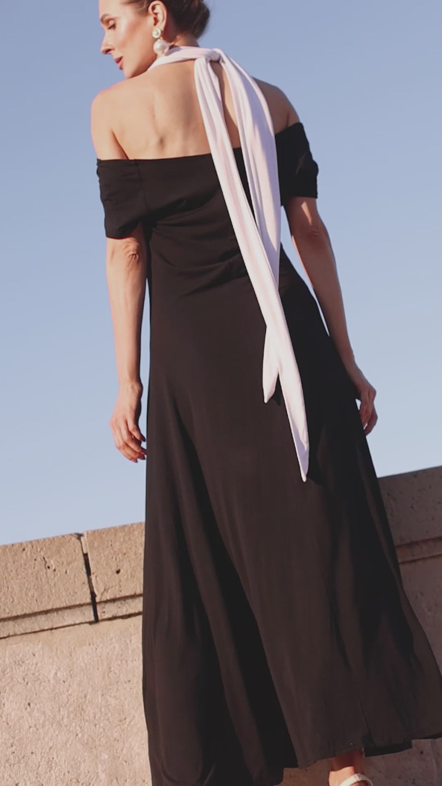 Bustier Halter Dress