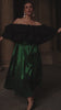 Green Full Wrap Skirt
