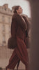 Brown Tailored Wrap Trousers