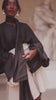Black Foulard Silk Blouse