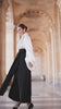 Black Tailored Wrap Trousers