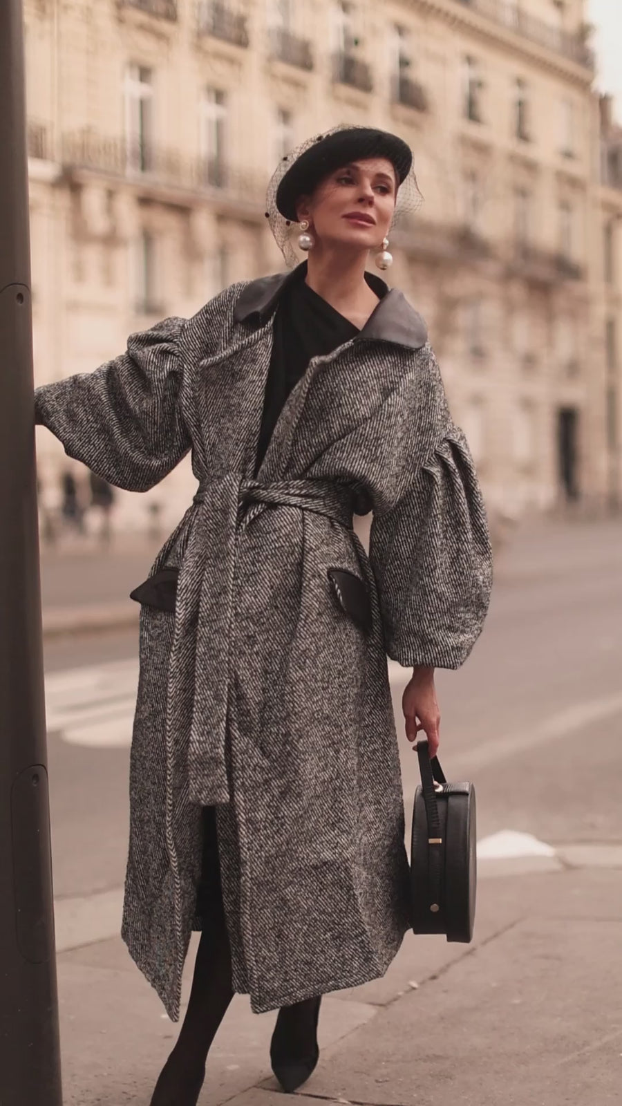 Grey Cascade Coat