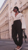 Black Soft Chic Trousers